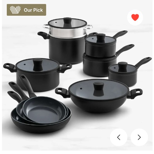 Wolstead StoneTek Ultra 10 piece cookware set